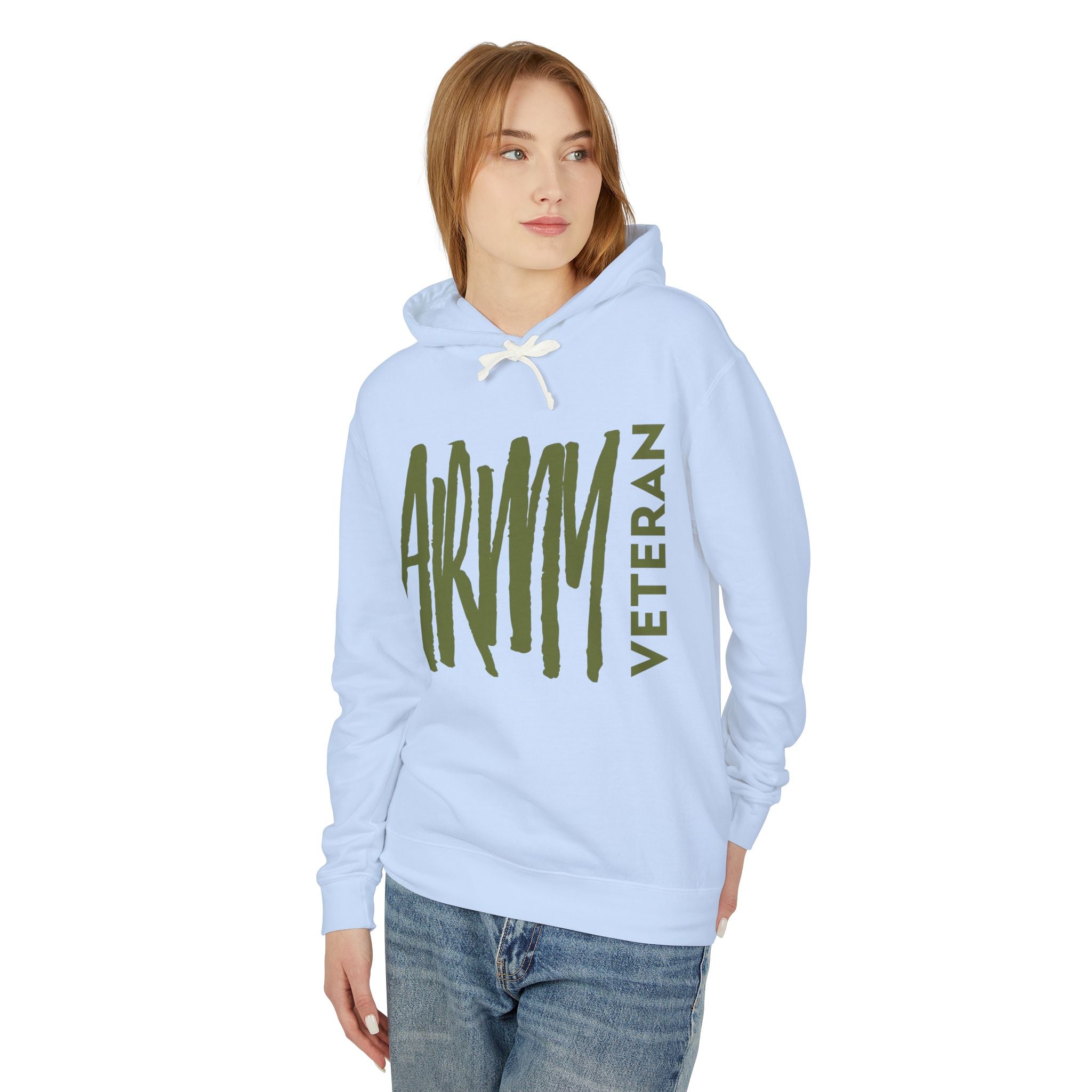 Army Unisex Lightweight Hooded Sweatshirt