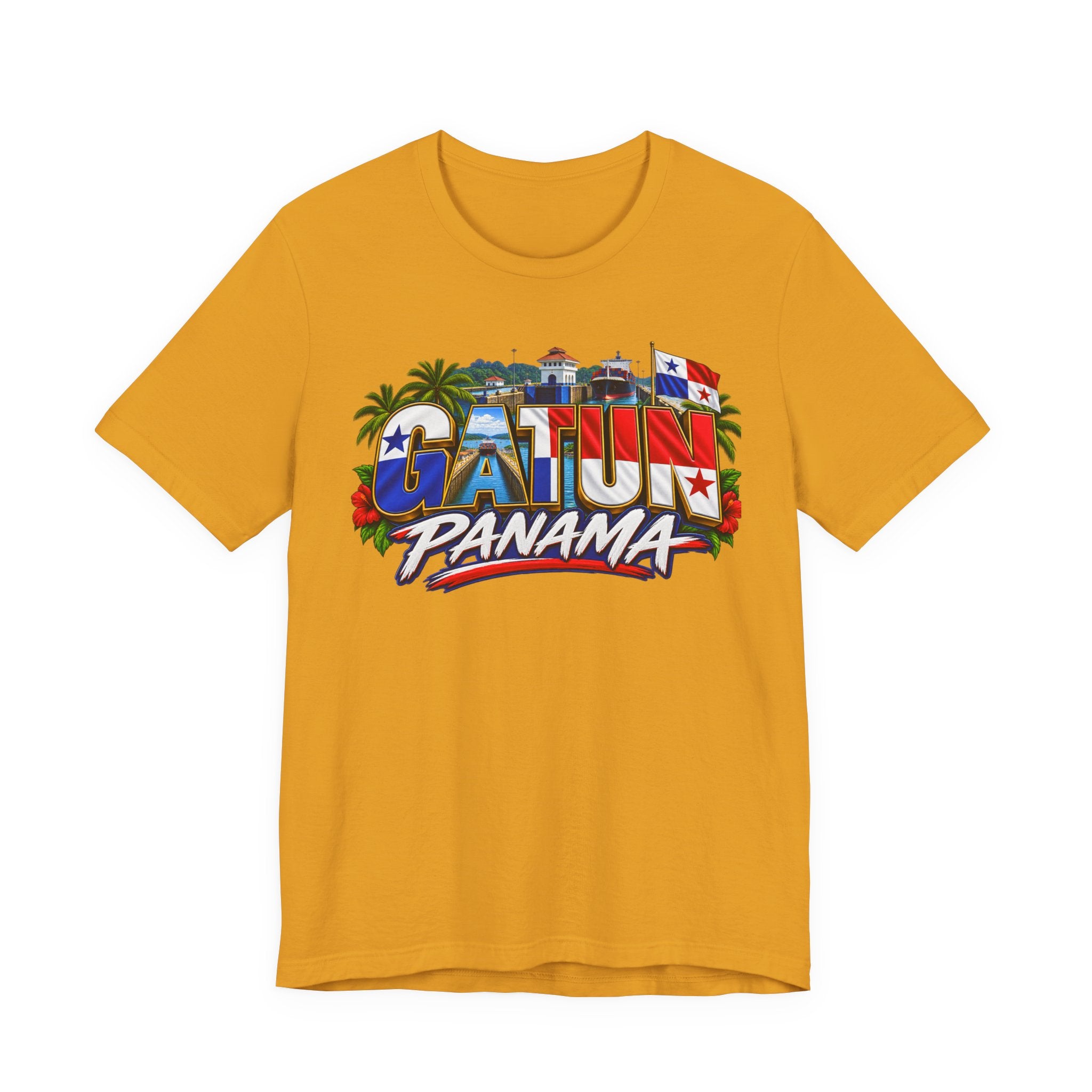 Gatun Panama Graphic Tee – Tropical Canal Town Souvenir T-Shirt