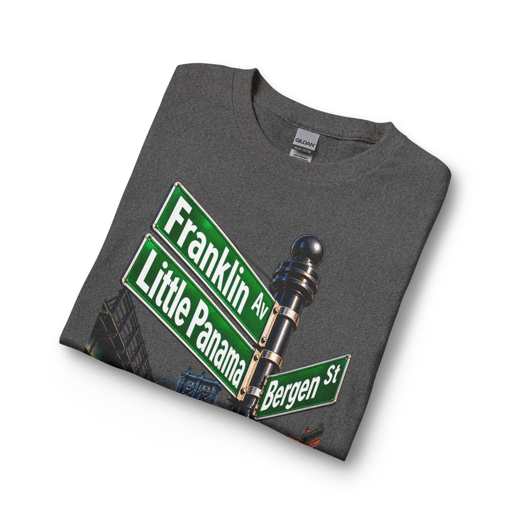Brooklyn Street Sign Long Sleeve Tee — Franklin Ave Little Panama Bergen St Graphic