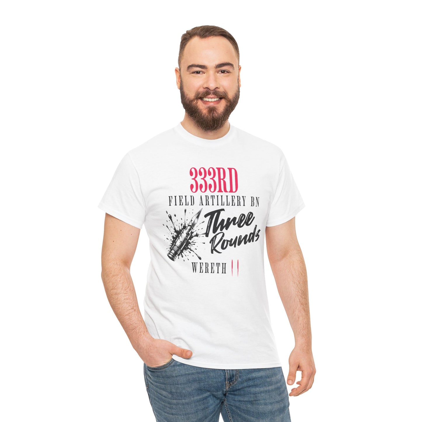 333RD Unisex Heavy Cotton Tee