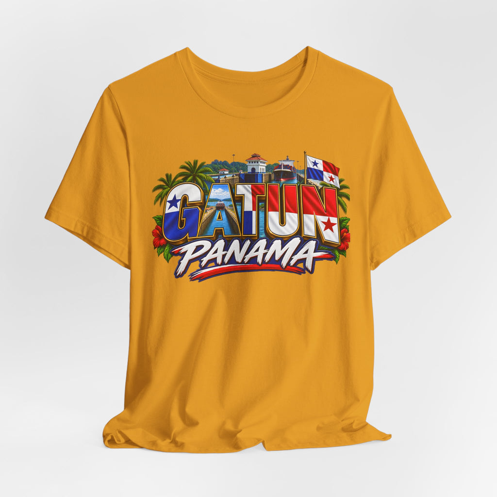 Gatun Panama Graphic Tee – Tropical Canal Town Souvenir T-Shirt