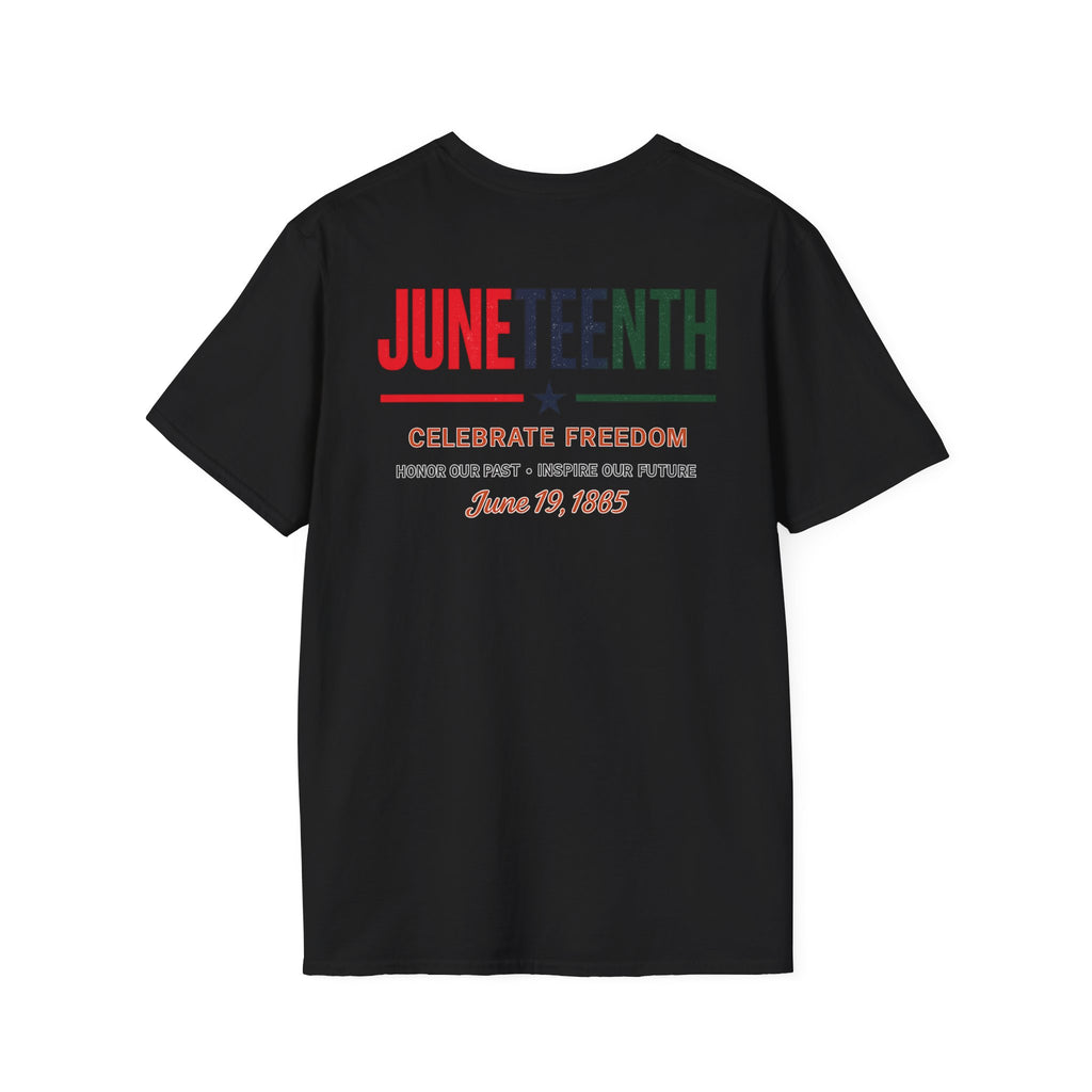 Juneteenth Celebration T-Shirt — Juneteenth Flag Design (June 19, 1865)