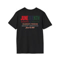 Juneteenth Celebration T-Shirt — Juneteenth Flag Design (June 19, 1865)