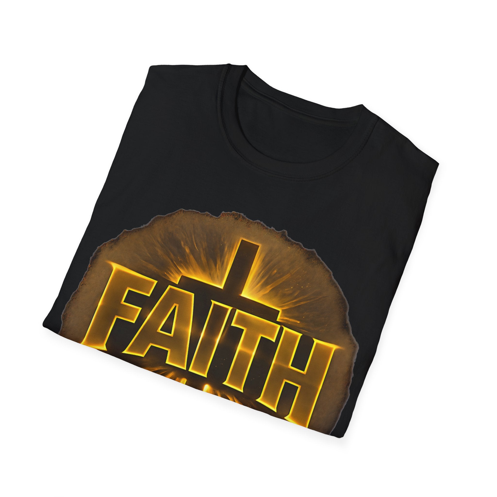Faith Cross T‑Shirt – Hebrews 11:1 Inspirational Christian Tee