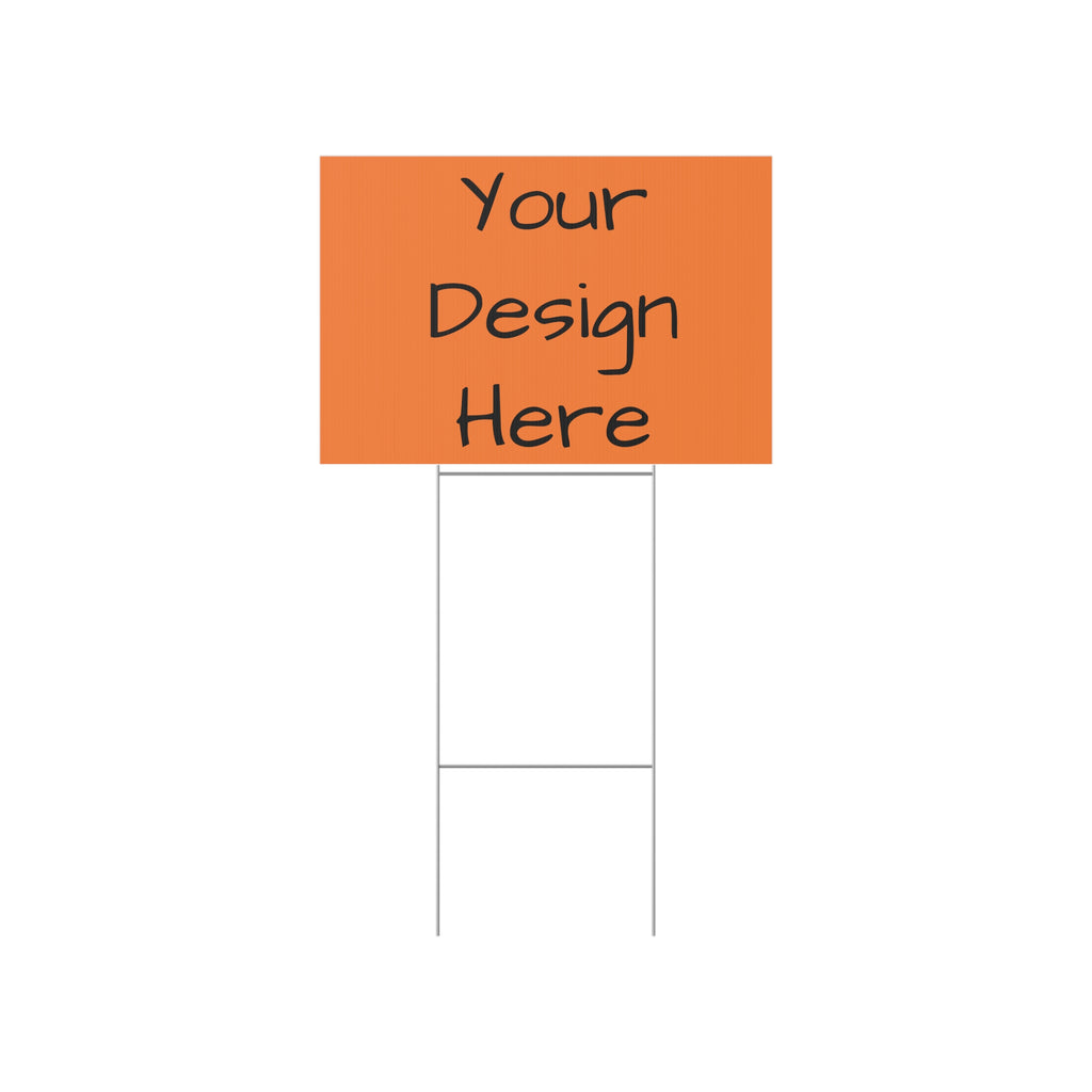 Sampled Custom Lawn Sign