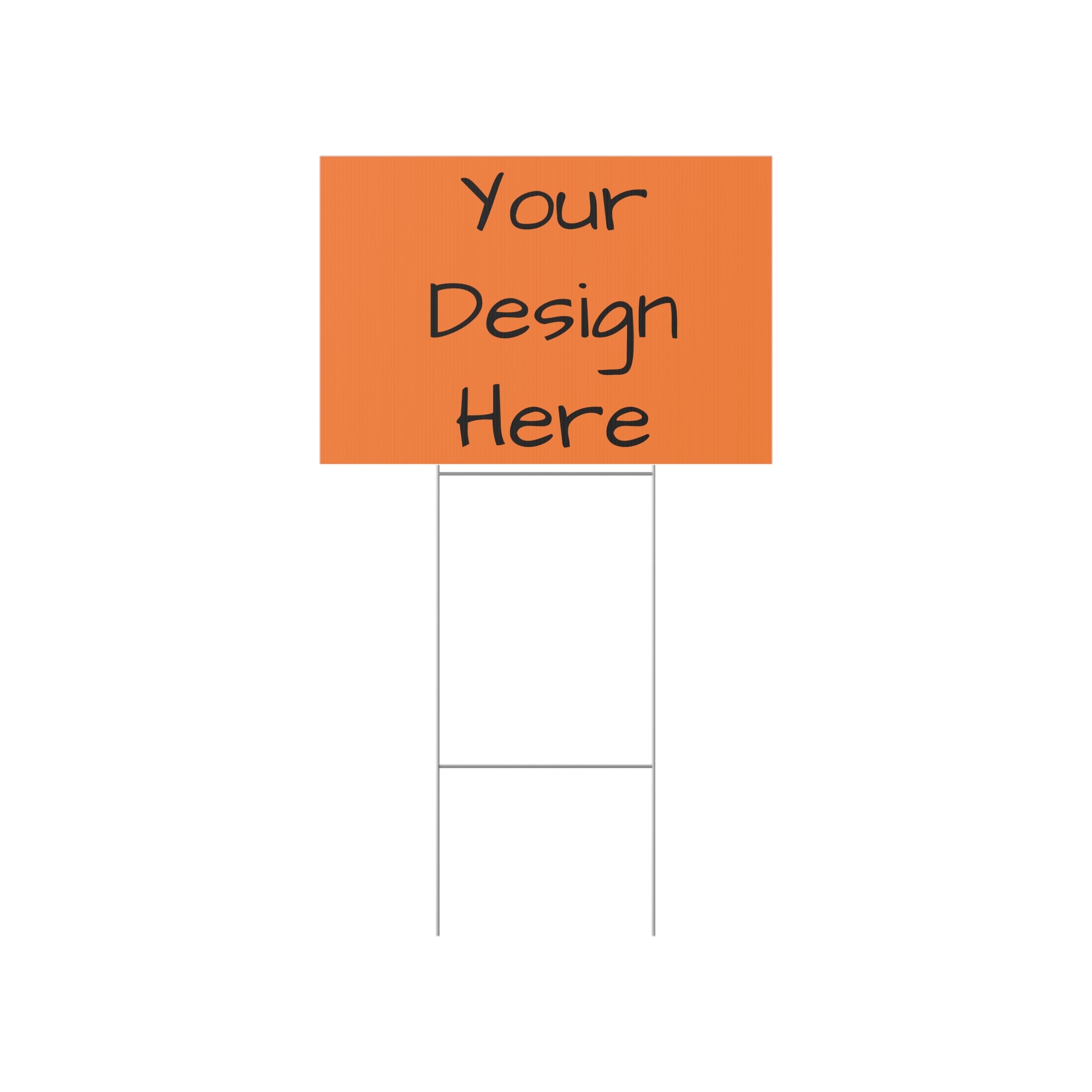 Sampled Custom Lawn Sign