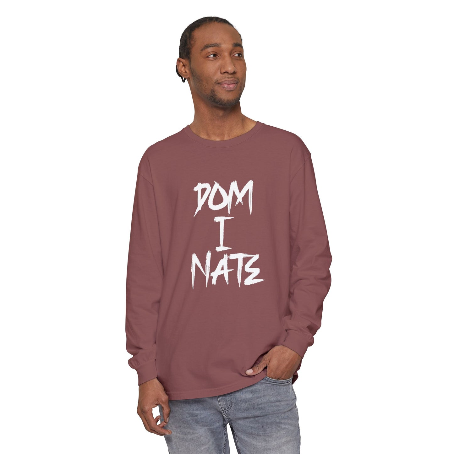 Unisex Long Sleeve Graphic Tee - Vibe: Casual & Trendy, Perfect for Young Adults, Great for Gift-Giving & Everyday Wear, Versatile Style