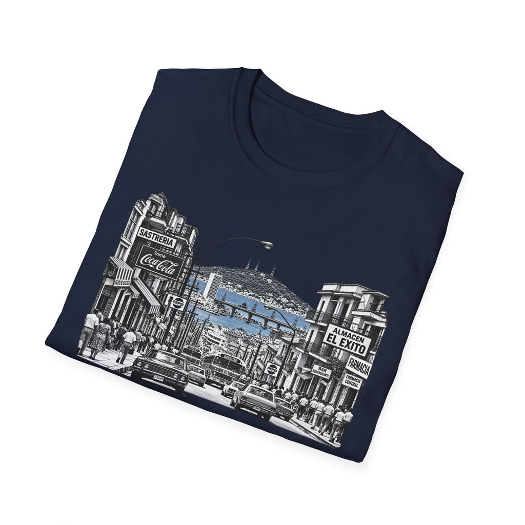 Sal Si Puedes Panama Vintage Street Scene T-Shirt — Retro Cityscape Graphic Tee