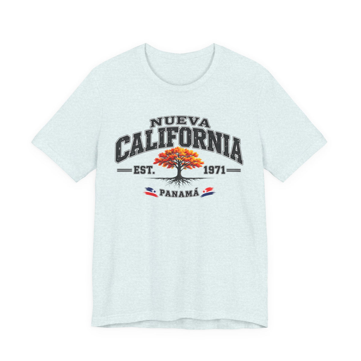 Nueva California Panama Tee – Retro 'Est. 1971' Vintage Tree T-Shirt