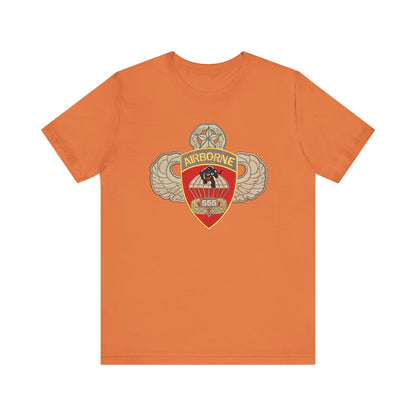 Airborne Spirit Unisex Tee, Military Appreciation Shirt, Casual Wear, Gift for Veterans, Patriotic T-Shirt