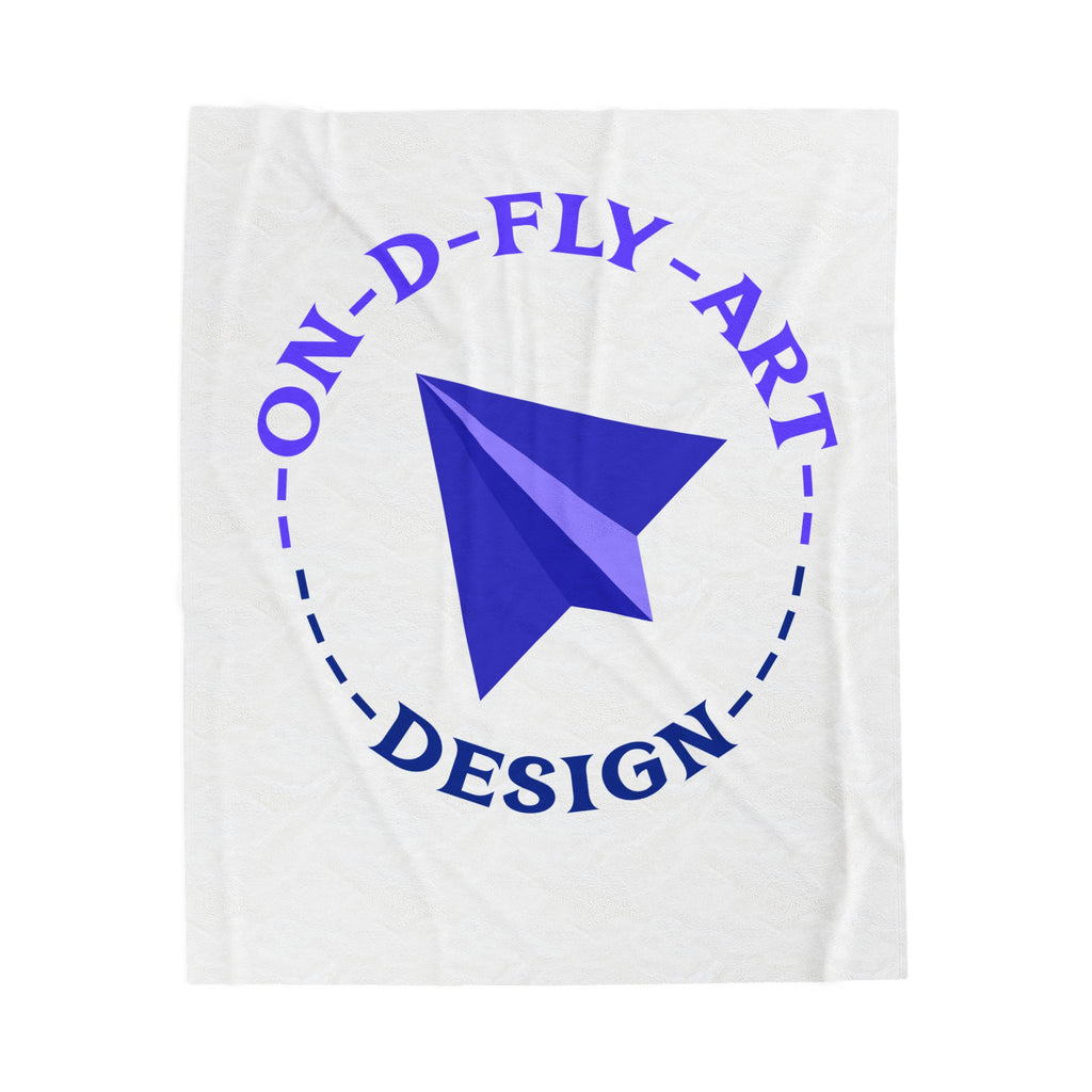 On-D-Fly-Art Design Velveteen Plush Blanket