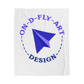 On-D-Fly-Art Design Velveteen Plush Blanket