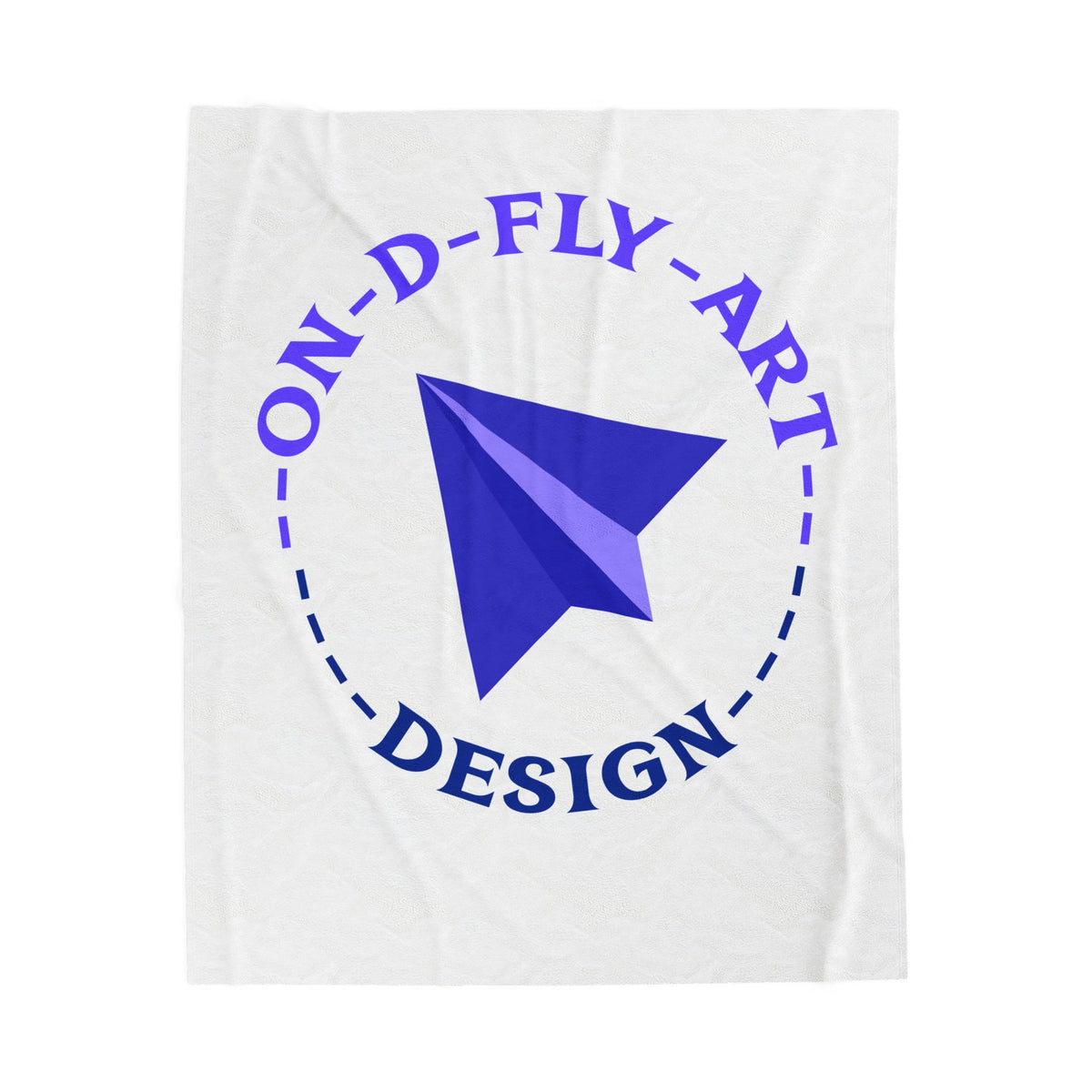 On-D-Fly-Art Design Velveteen Plush Blanket