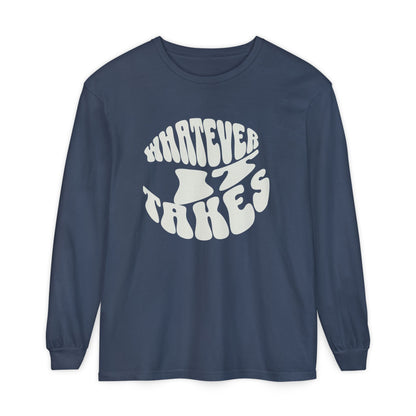 Comfortable Long Sleeve T-Shirt with Motivational Design | Unisex Casual Tee for Everyday Wear, Gift Idea, Relaxation, Outdoor Activities