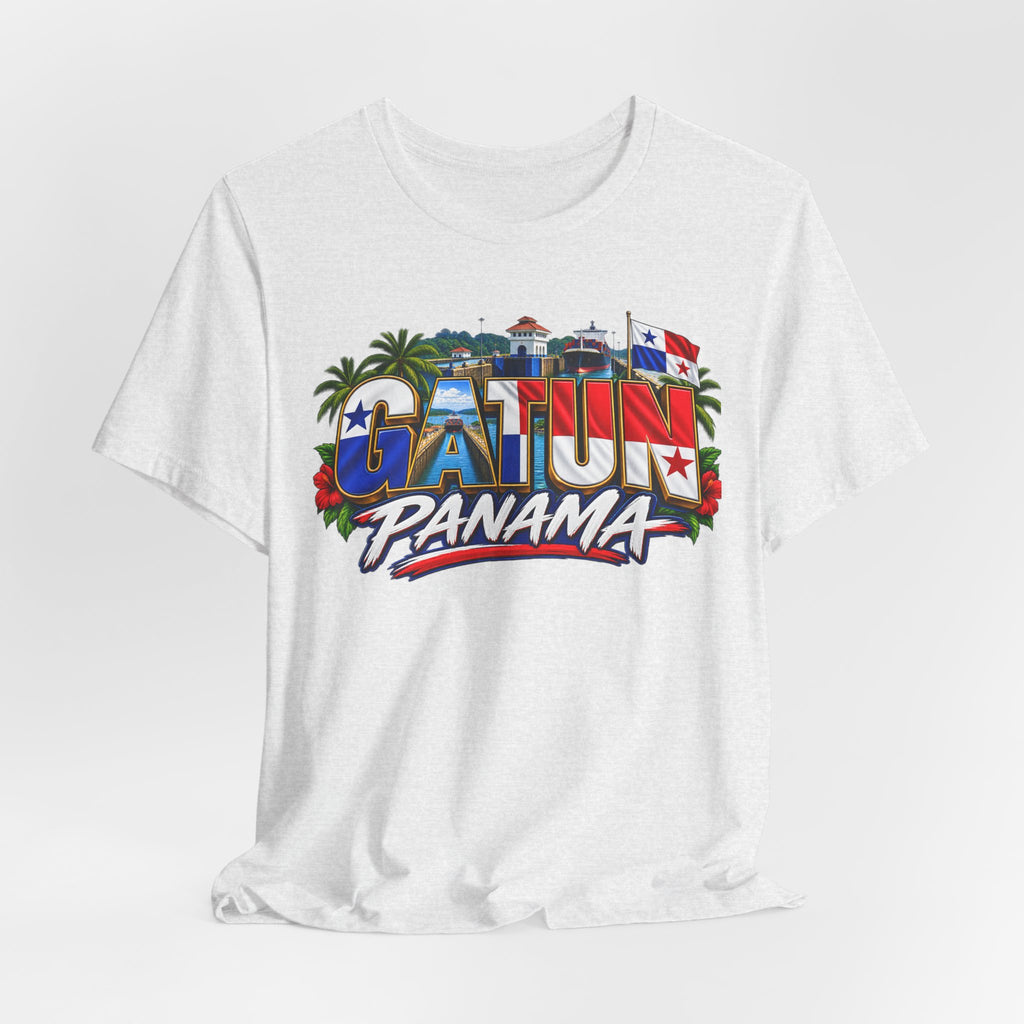Gatun Panama Graphic Tee – Tropical Canal Town Souvenir T-Shirt