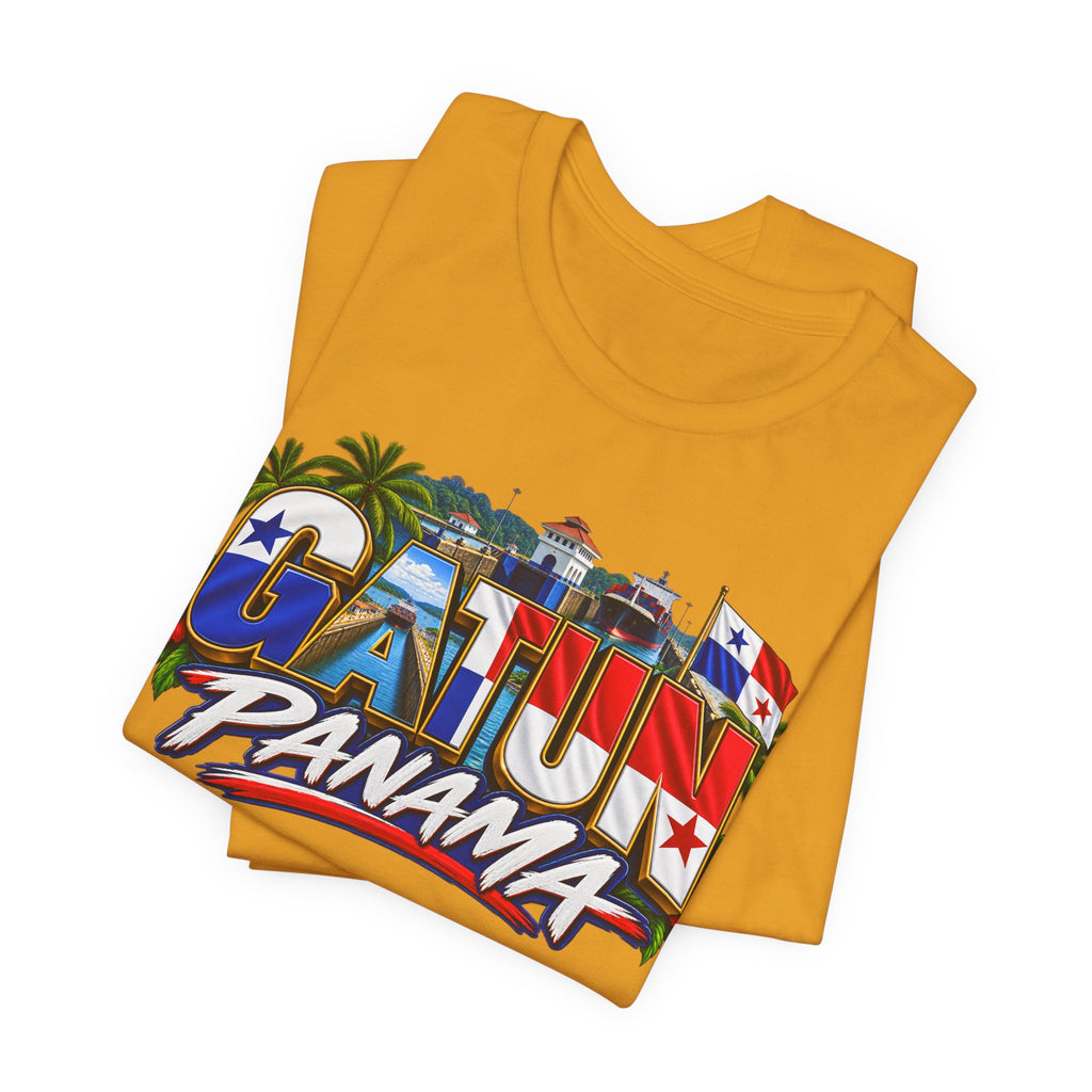 Gatun Panama Graphic Tee – Tropical Canal Town Souvenir T-Shirt