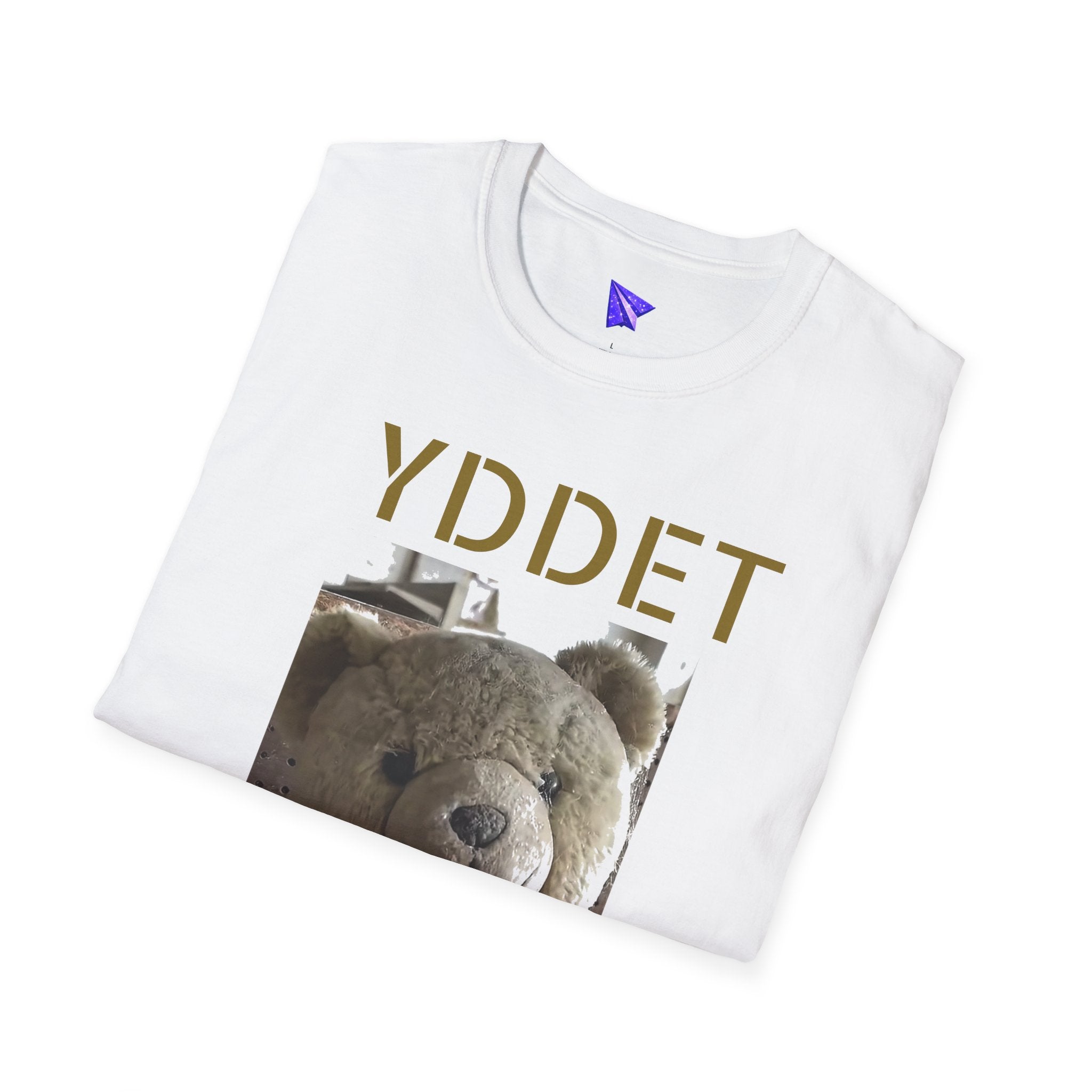 Teddy Bear Photo T-Shirt — Vintage Plush Graphic Tee for Kids & Adults