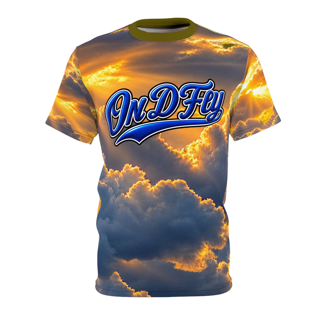 T‑Shirt — 'On DFy' Sunset Cloud Graphic Tee