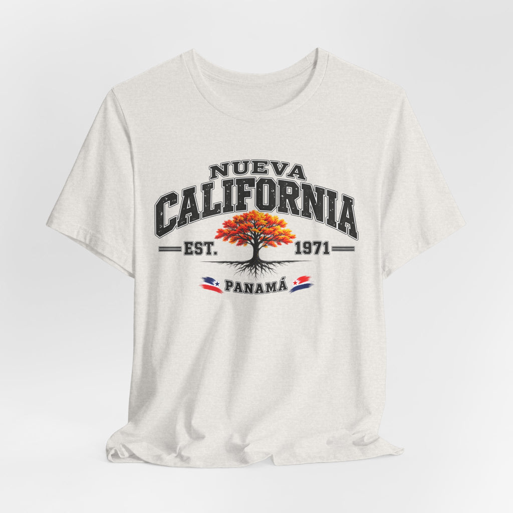 Nueva California Panama Tee – Retro 'Est. 1971' Vintage Tree T-Shirt