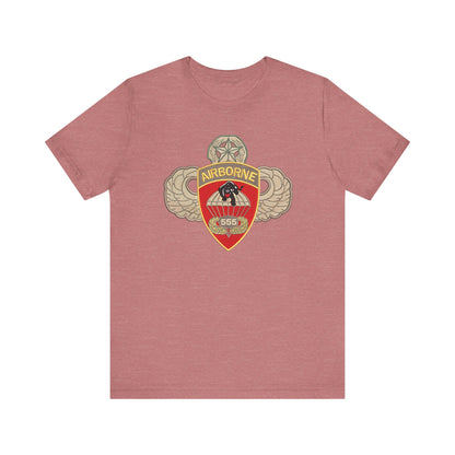 Airborne Spirit Unisex Tee, Military Appreciation Shirt, Casual Wear, Gift for Veterans, Patriotic T-Shirt