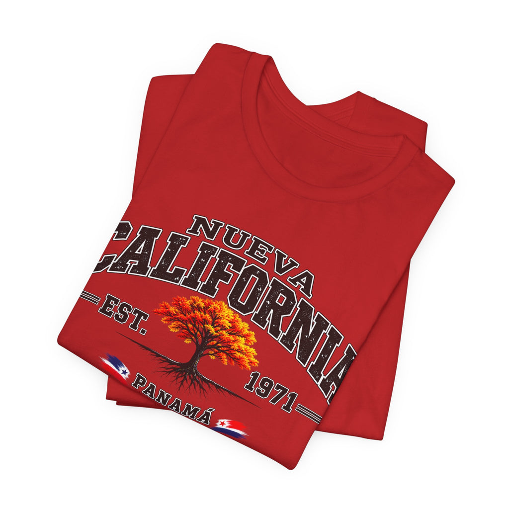 Nueva California Panama Tee – Retro 'Est. 1971' Vintage Tree T-Shirt