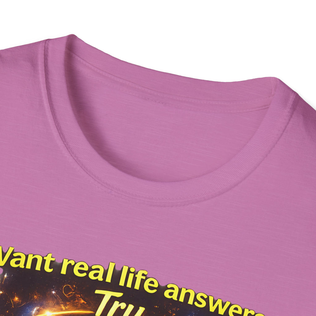 Chat GOD T-Shirt — "Try Chat GOD Instead of Chat GPT" Spiritual Humor Tee