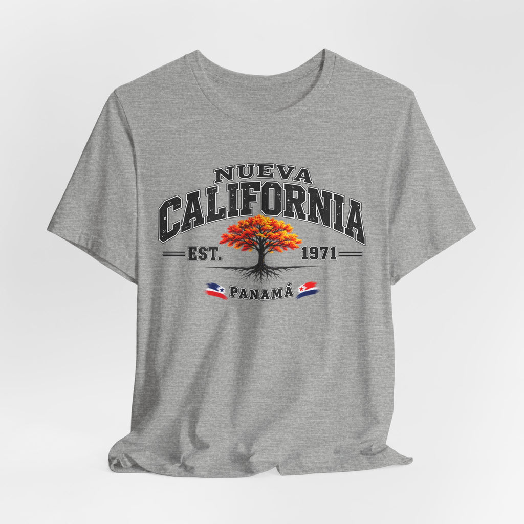 Nueva California Panama Tee – Retro 'Est. 1971' Vintage Tree T-Shirt