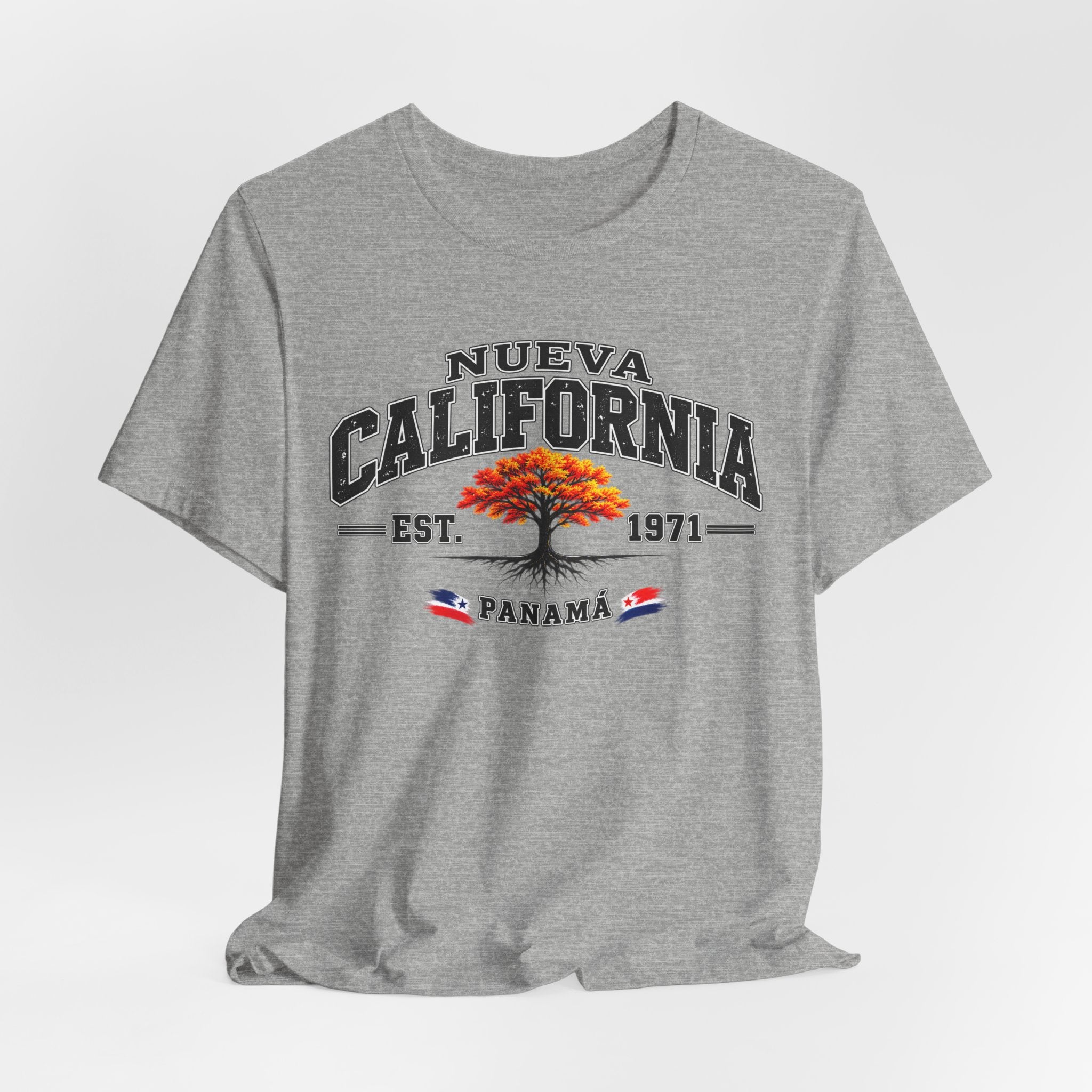 Nueva California Panama Tee – Retro 'Est. 1971' Vintage Tree T-Shirt