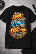 Romans 15:13 Christian Faith T-Shirt – Joy, Peace & Blessings Inspirational Tee
