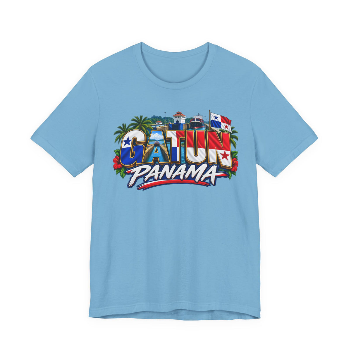 Gatun Panama Graphic Tee – Tropical Canal Town Souvenir T-Shirt
