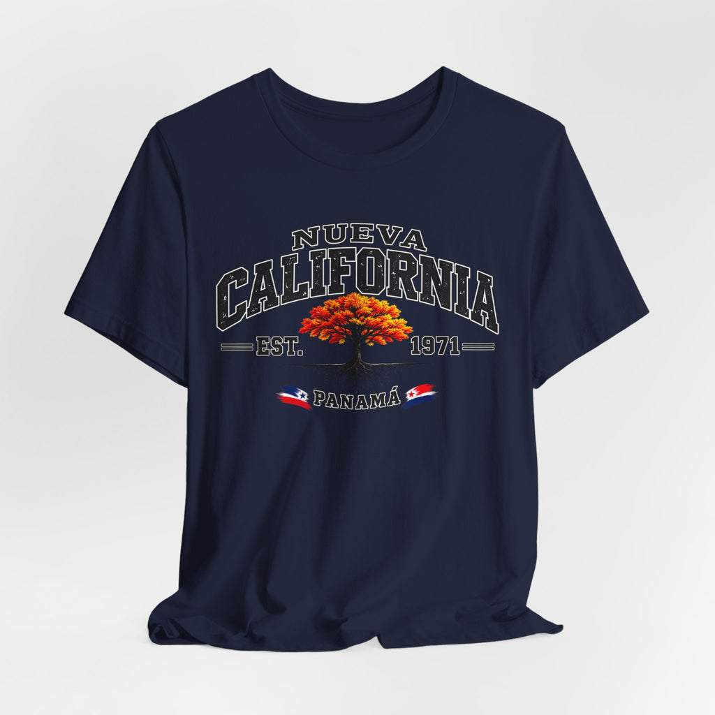 Nueva California Panama Tee – Retro 'Est. 1971' Vintage Tree T-Shirt