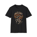 Fly Fishing T-Shirt — 'On D' Art Fly' Vintage Angler Graphic Tee