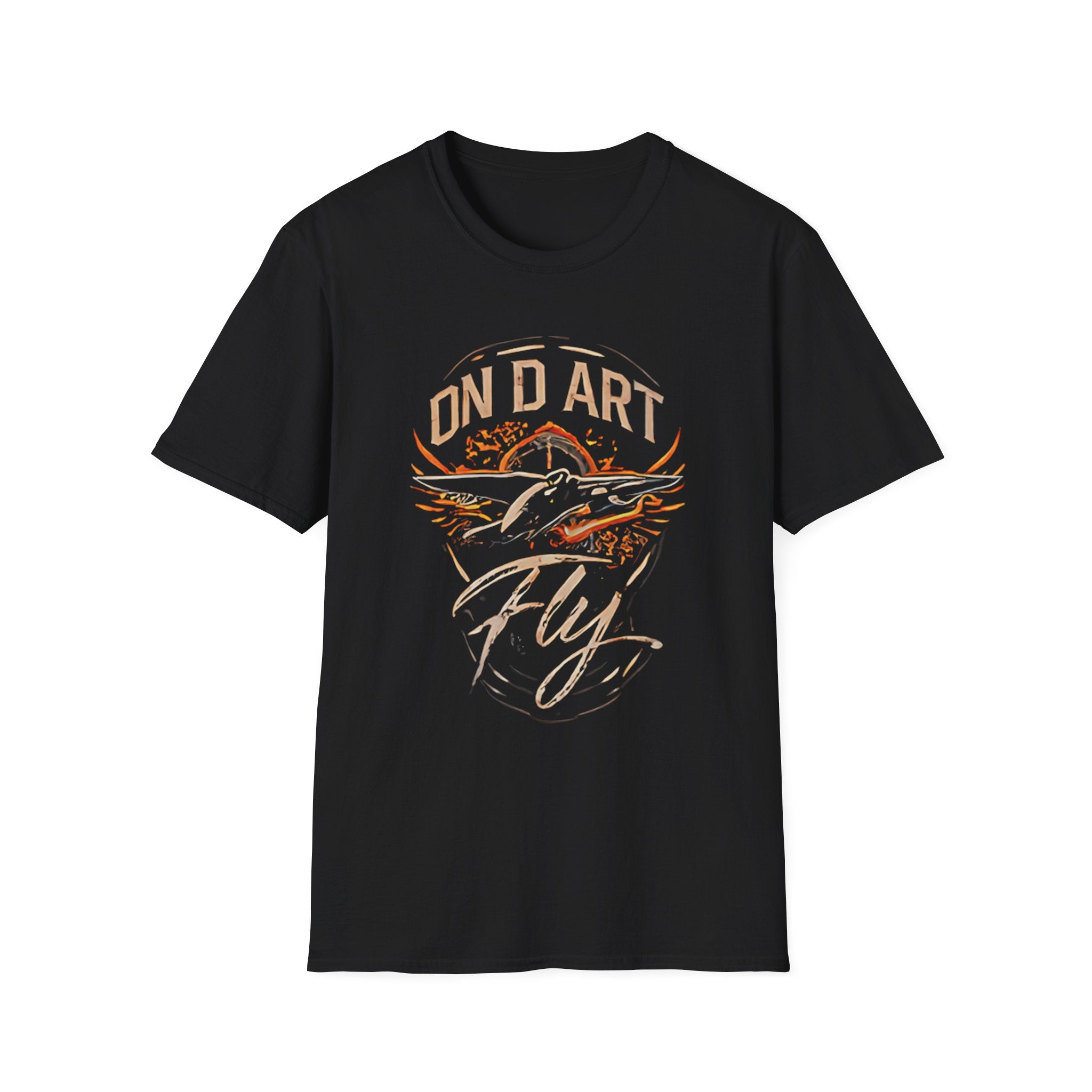 Fly Fishing T-Shirt — 'On D' Art Fly' Vintage Angler Graphic Tee