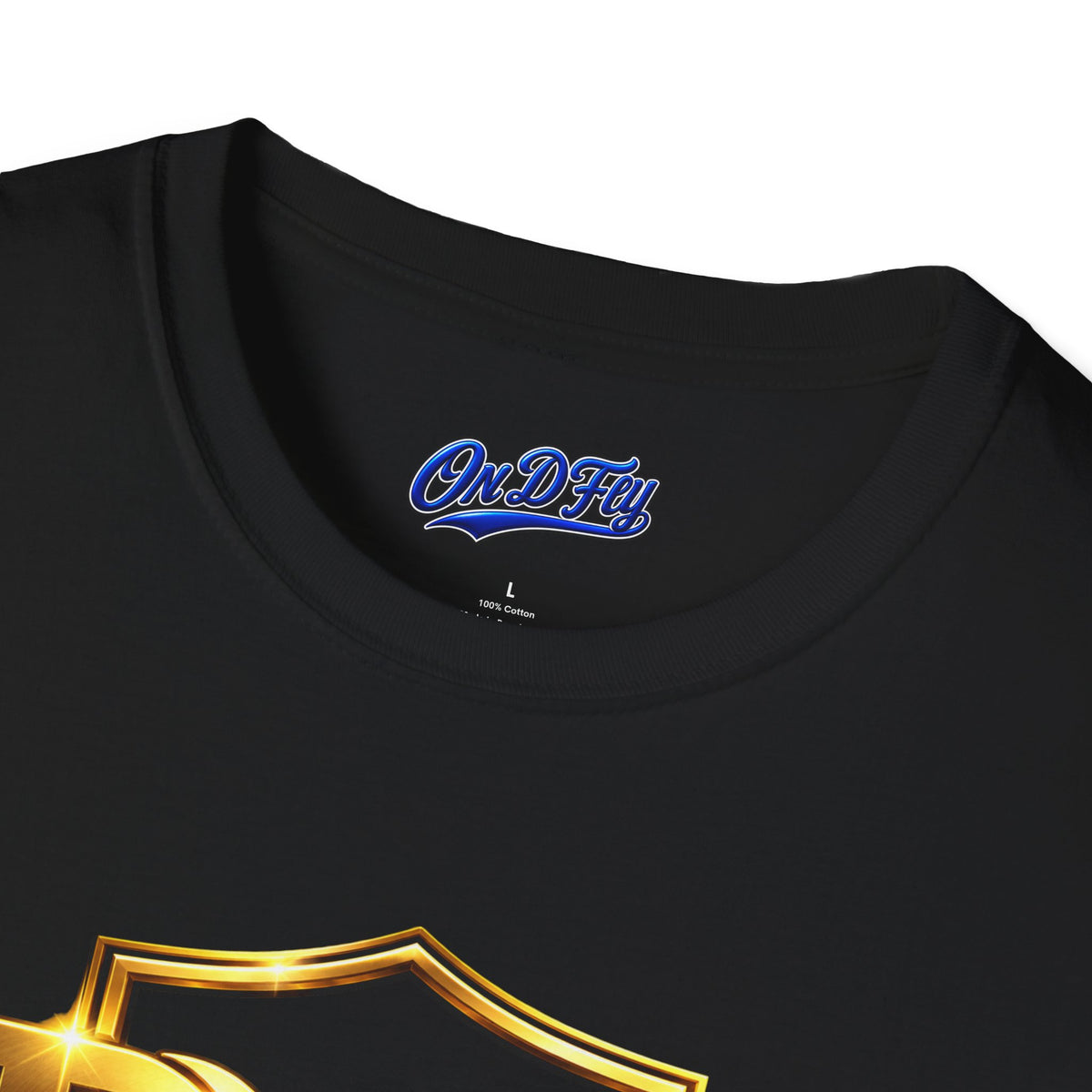 TNT Entertainment City Gold Logo T-Shirt — Luxury Crest Graphic Tee