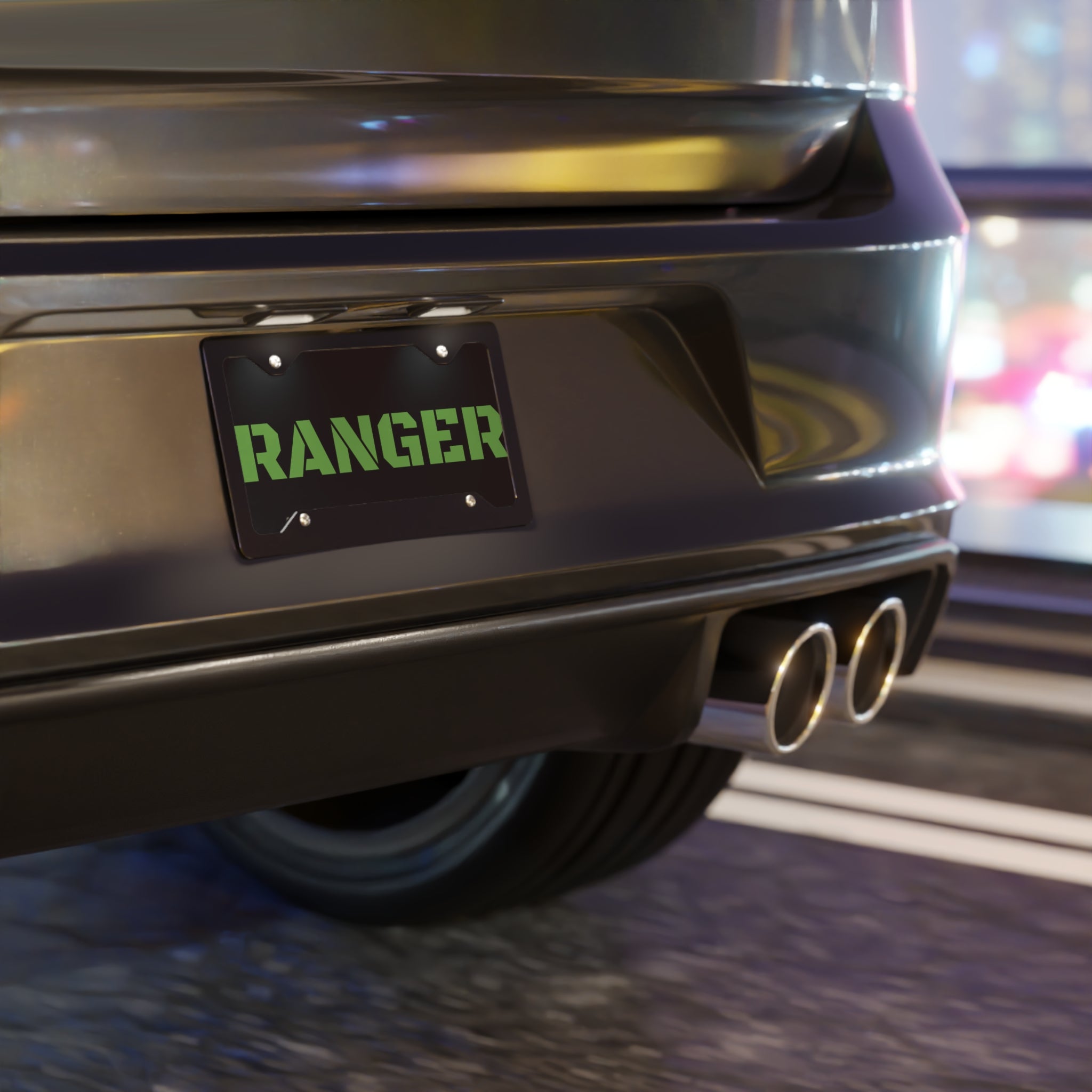 Army Ranger Custom Car Plate, Personalized Auto Plate, Decorative License Plate, Unique Vehicle Tag, Custom Vanity Plate