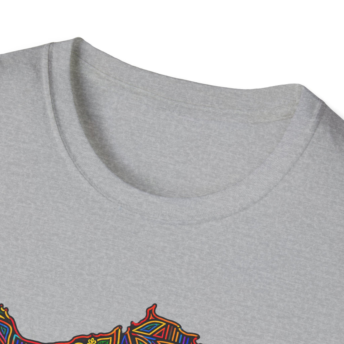 Panama Map T-Shirt — Colorful Mosaic Isthmus Map Tee