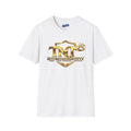 TNT Entertainment City Gold Logo T-Shirt — Luxury Crest Graphic Tee