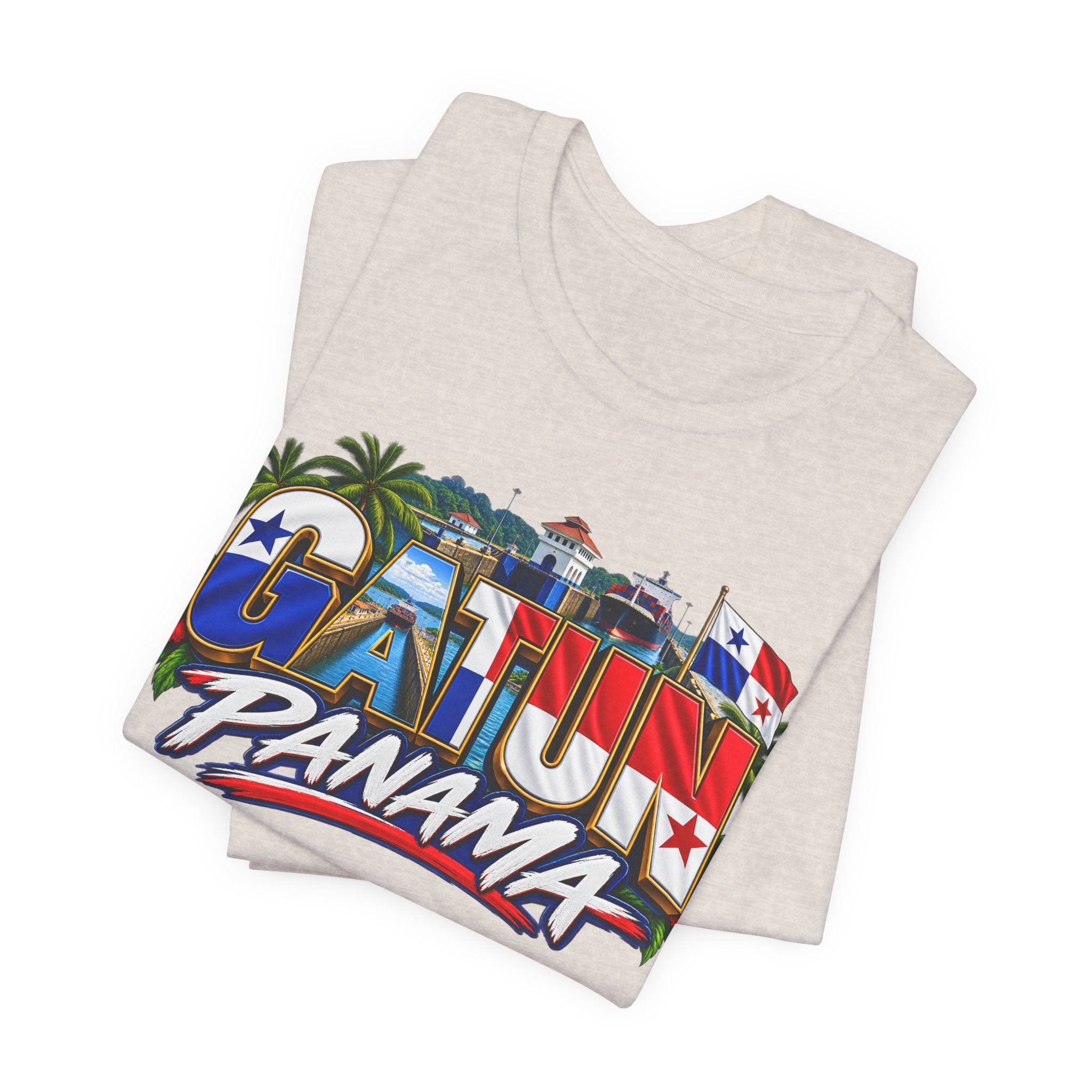 Gatun Panama Graphic Tee – Tropical Canal Town Souvenir T-Shirt