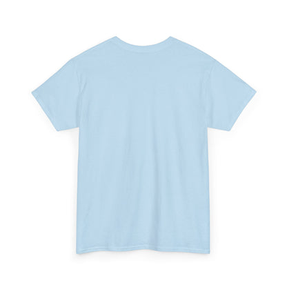 American Beach Unisex Heavy Cotton Tee - Casual Wear, Summer Fashion, Beach Vibes, Vacation Tops, Outdoor Activities