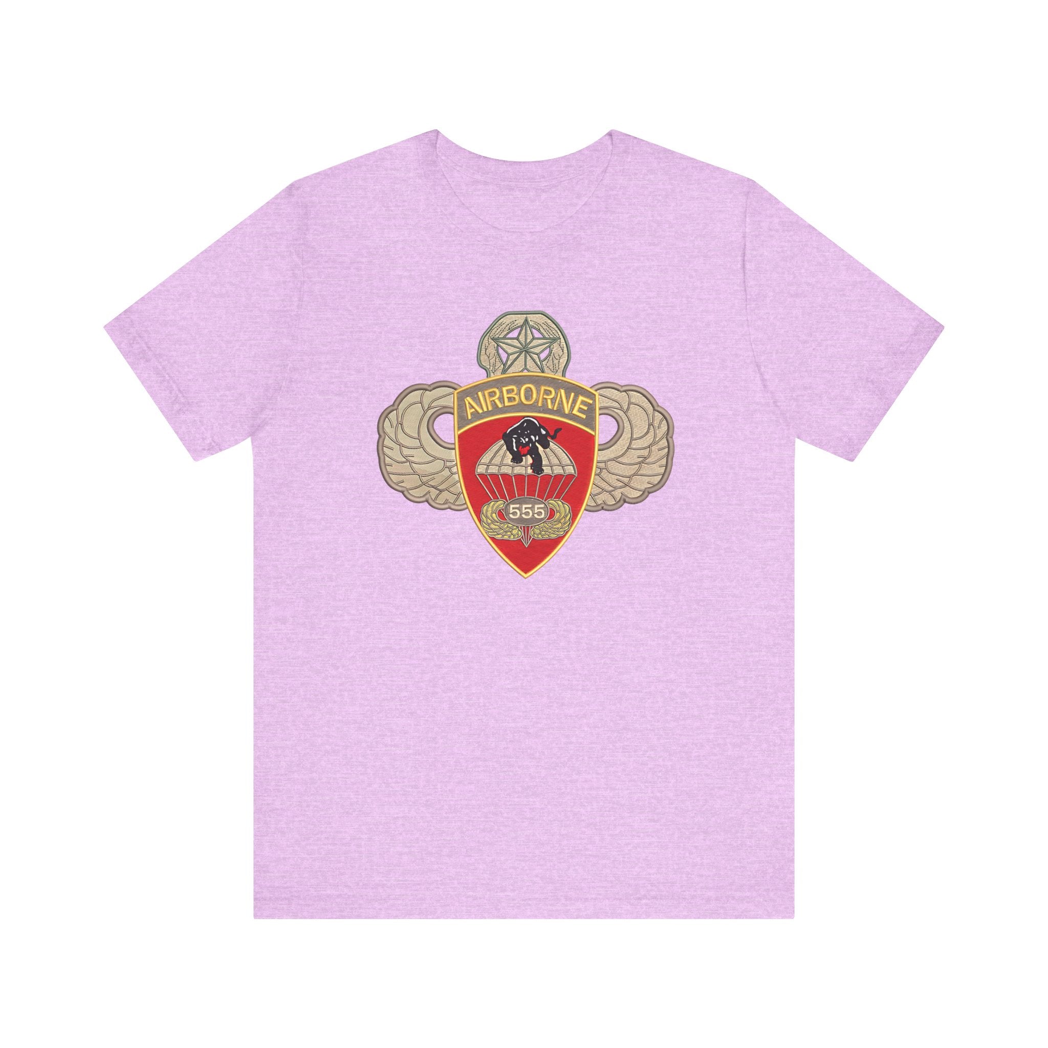 Airborne Spirit Unisex Tee, Military Appreciation Shirt, Casual Wear, Gift for Veterans, Patriotic T-Shirt