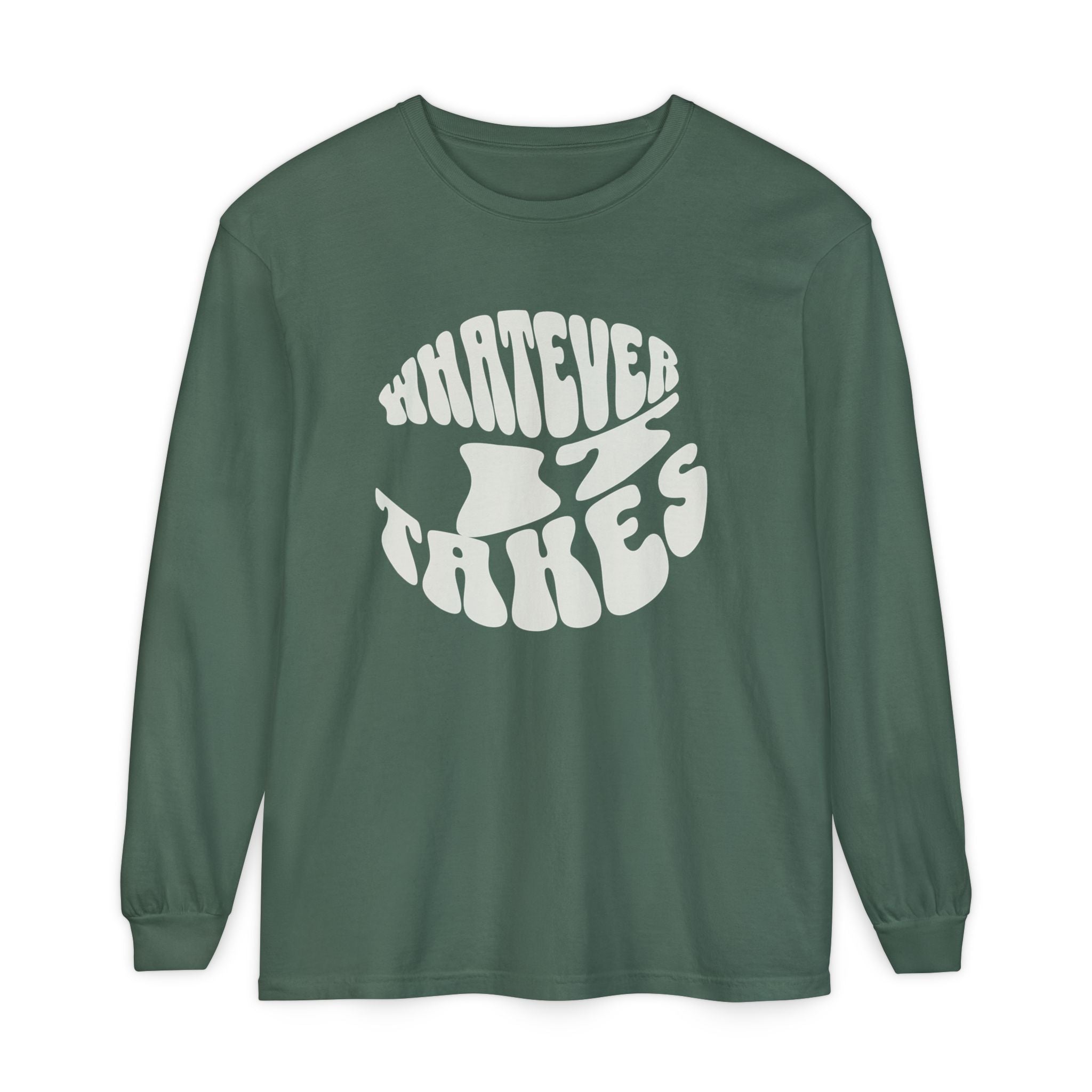 Comfortable Long Sleeve T-Shirt with Motivational Design | Unisex Casual Tee for Everyday Wear, Gift Idea, Relaxation, Outdoor Activities