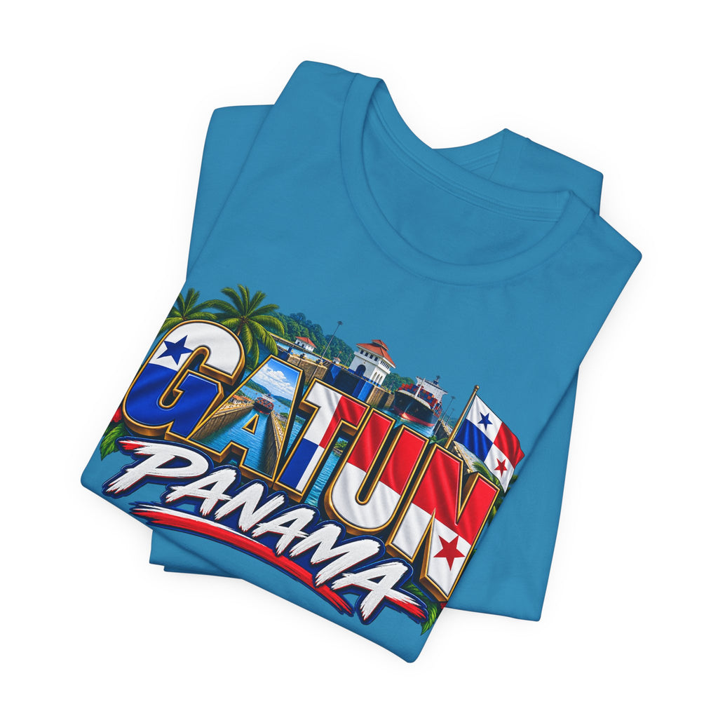 Gatun Panama Graphic Tee – Tropical Canal Town Souvenir T-Shirt