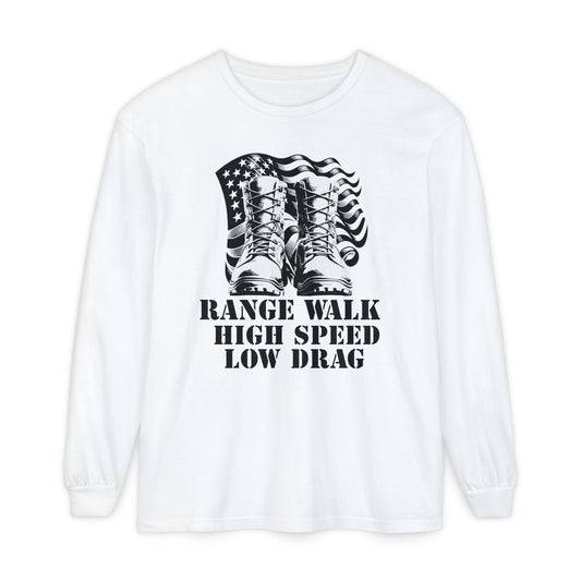 Unisex Garment-dyed Long Sleeve T-Shirt