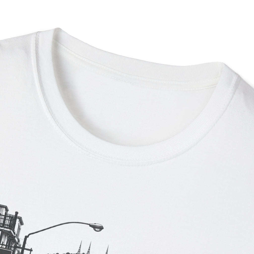 Sal Si Puedes Panama Vintage Street Scene T-Shirt — Retro Cityscape Graphic Tee