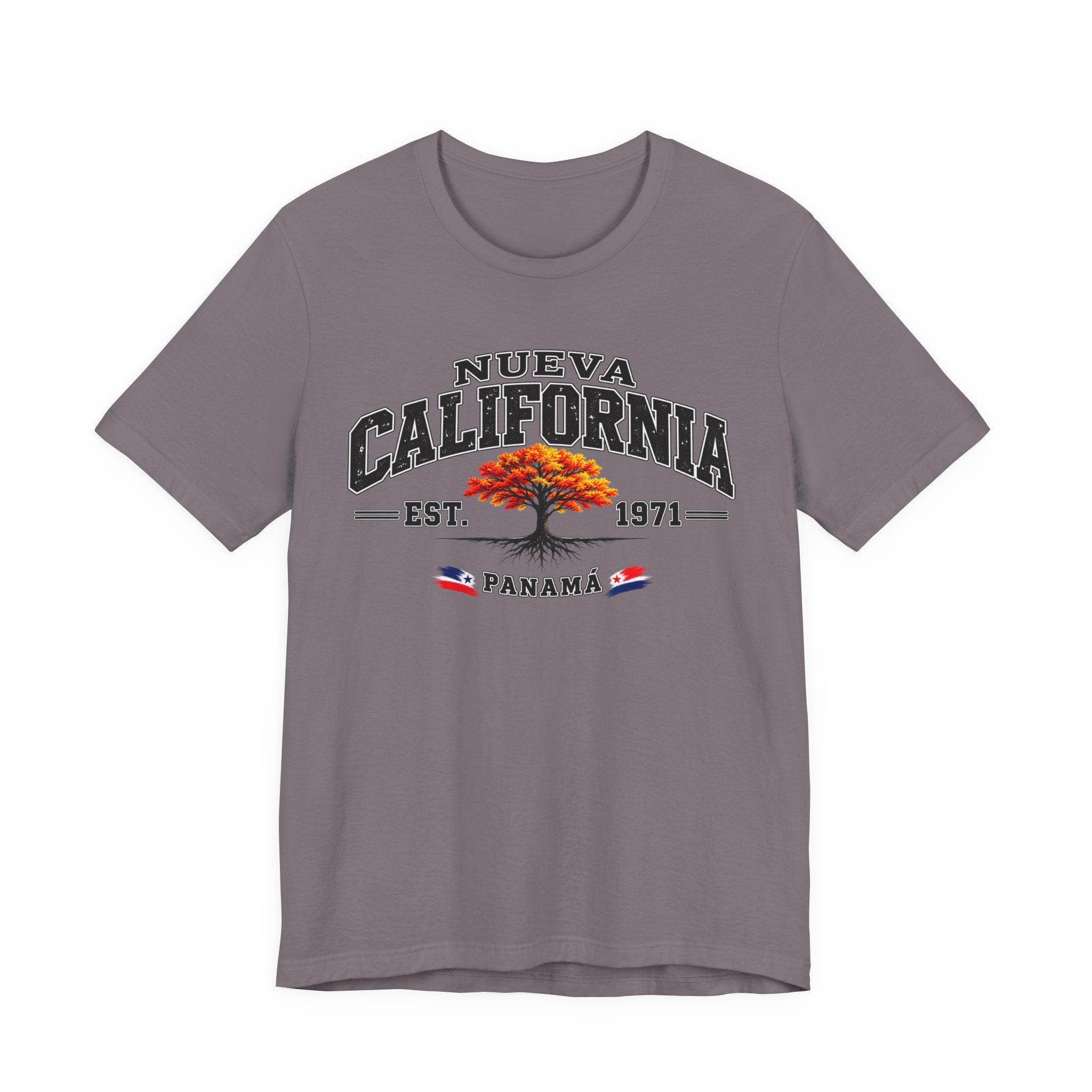 Nueva California Panama Tee – Retro 'Est. 1971' Vintage Tree T-Shirt