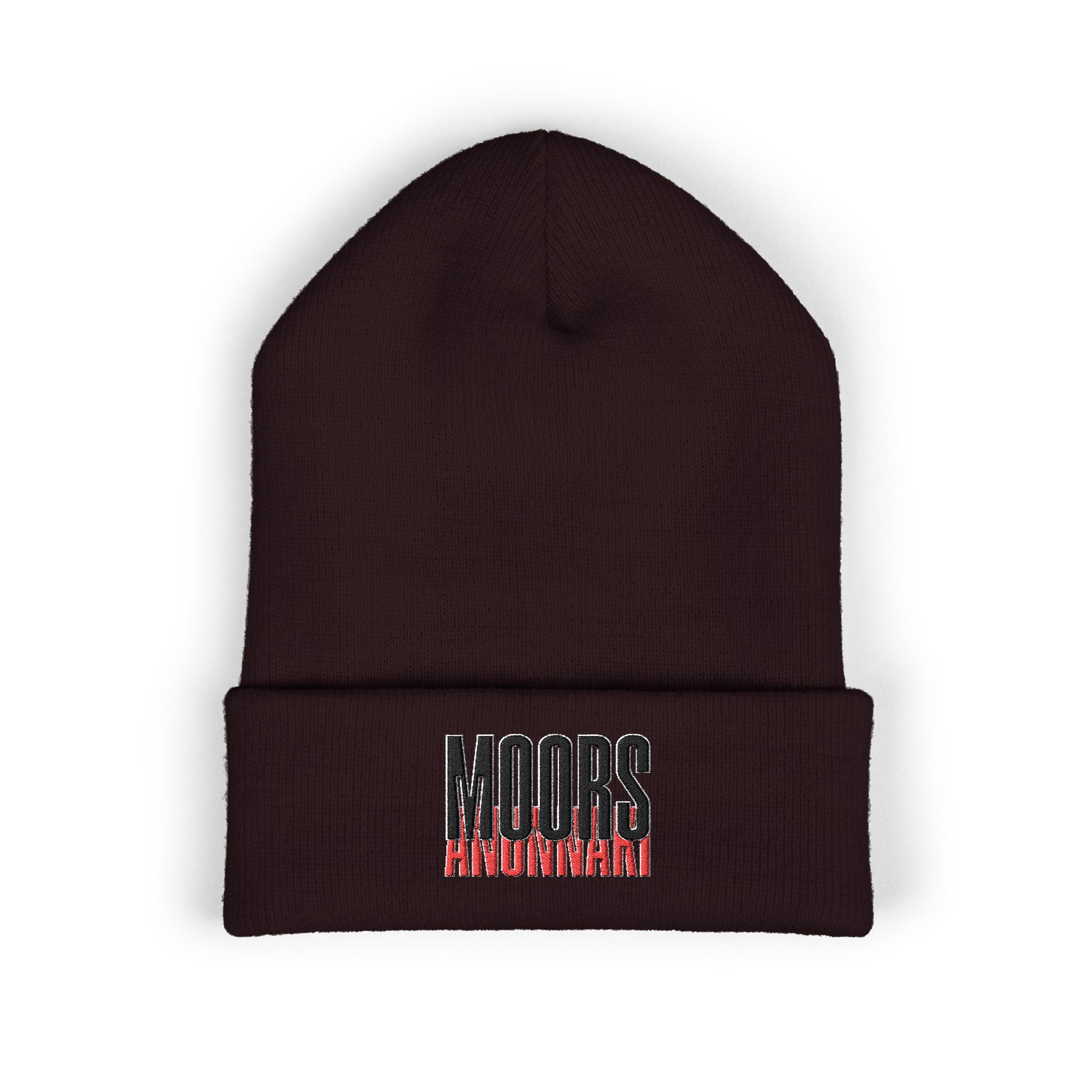 Stylish Embroidered Cuffed Beanie - Cozy Unisex Winter Hat, Fashion Accessory, Ideal Gift, Streetwear Essential