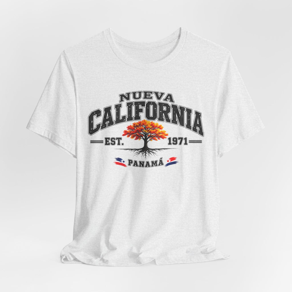 Nueva California Panama Tee – Retro 'Est. 1971' Vintage Tree T-Shirt