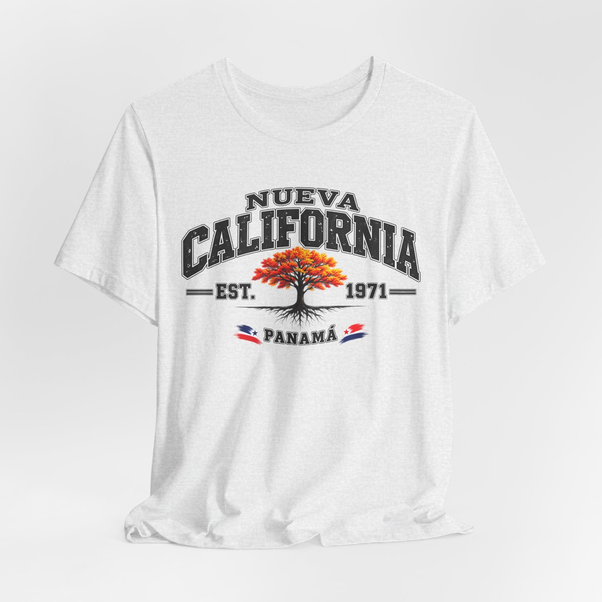 Nueva California Panama Tee – Retro 'Est. 1971' Vintage Tree T-Shirt