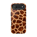Giraffe Print Tough Phone Case — Protective Safari Animal Pattern