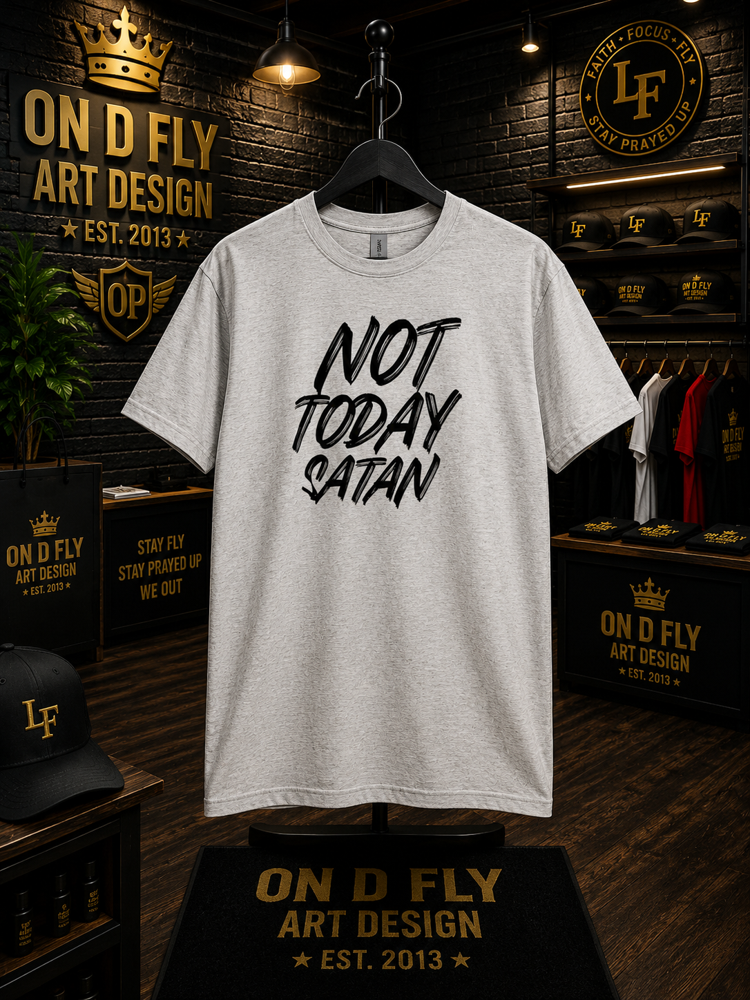 Short Sleeve Slogan Tee